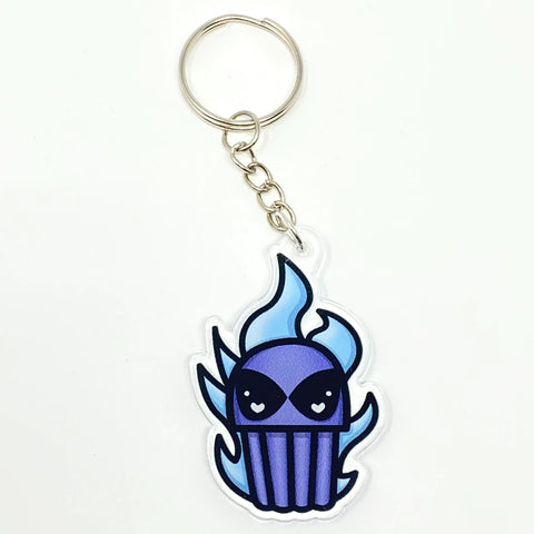 Hades Skull Acrylic Keychain | Acrylic Keychains Artistic FlavorzArtistic Flavorz