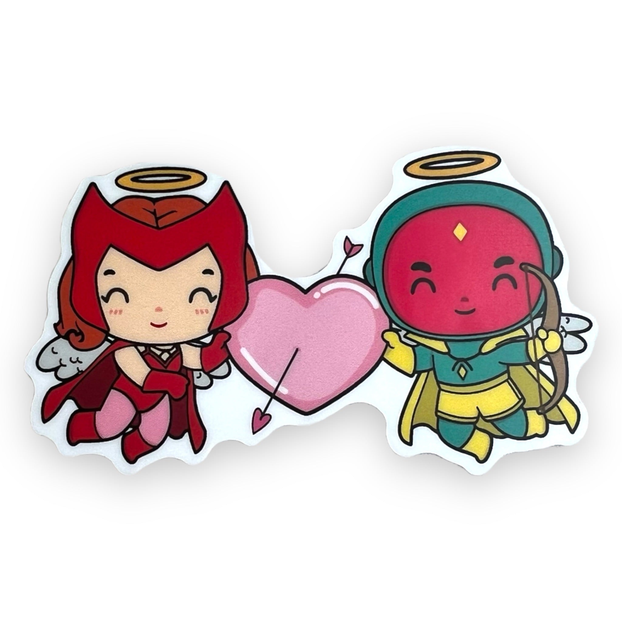 Comic Couple Sticker (#185) - Artistic Flavorz