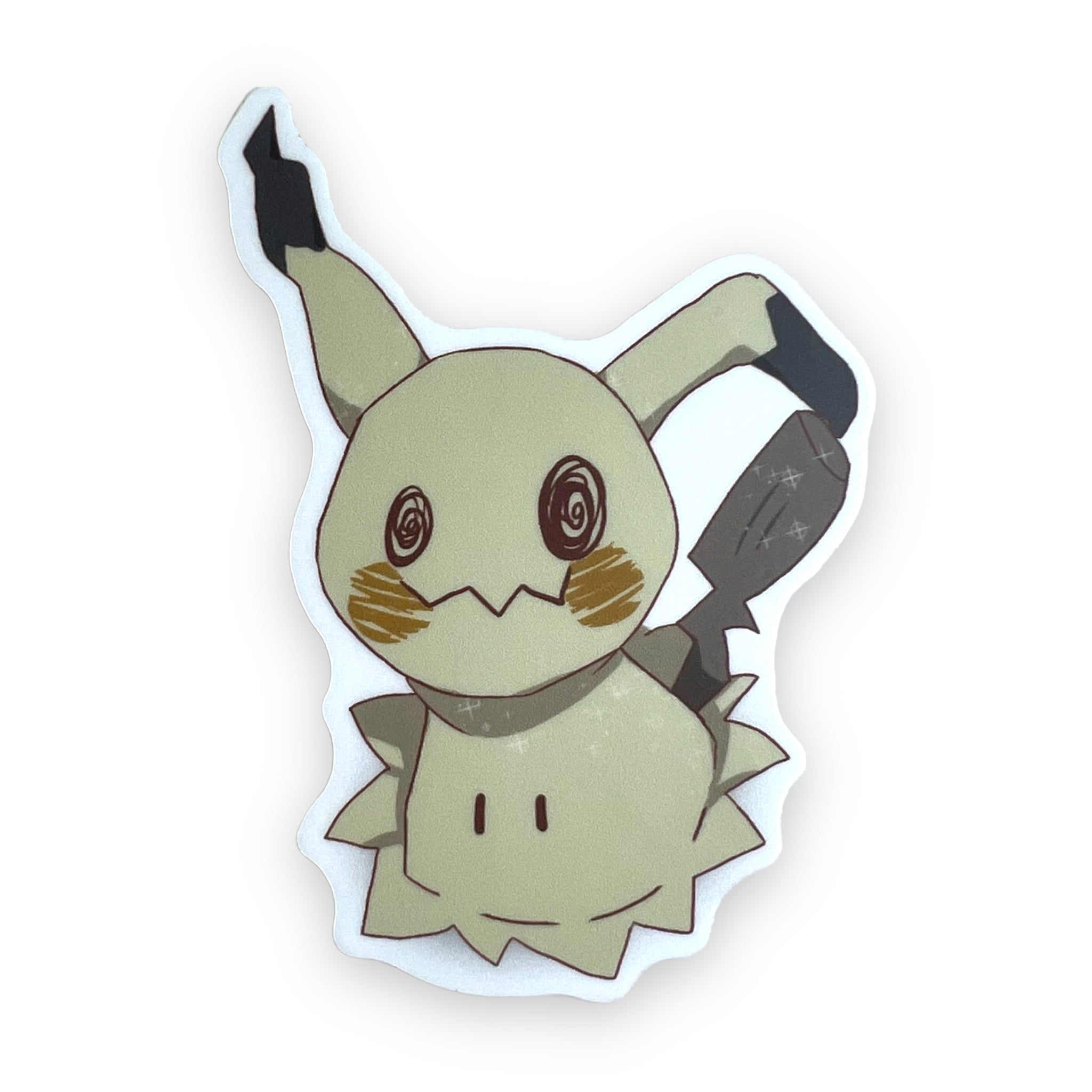 Pocket Monster Crazy Lightning Sticker (#754) - Artistic Flavorz