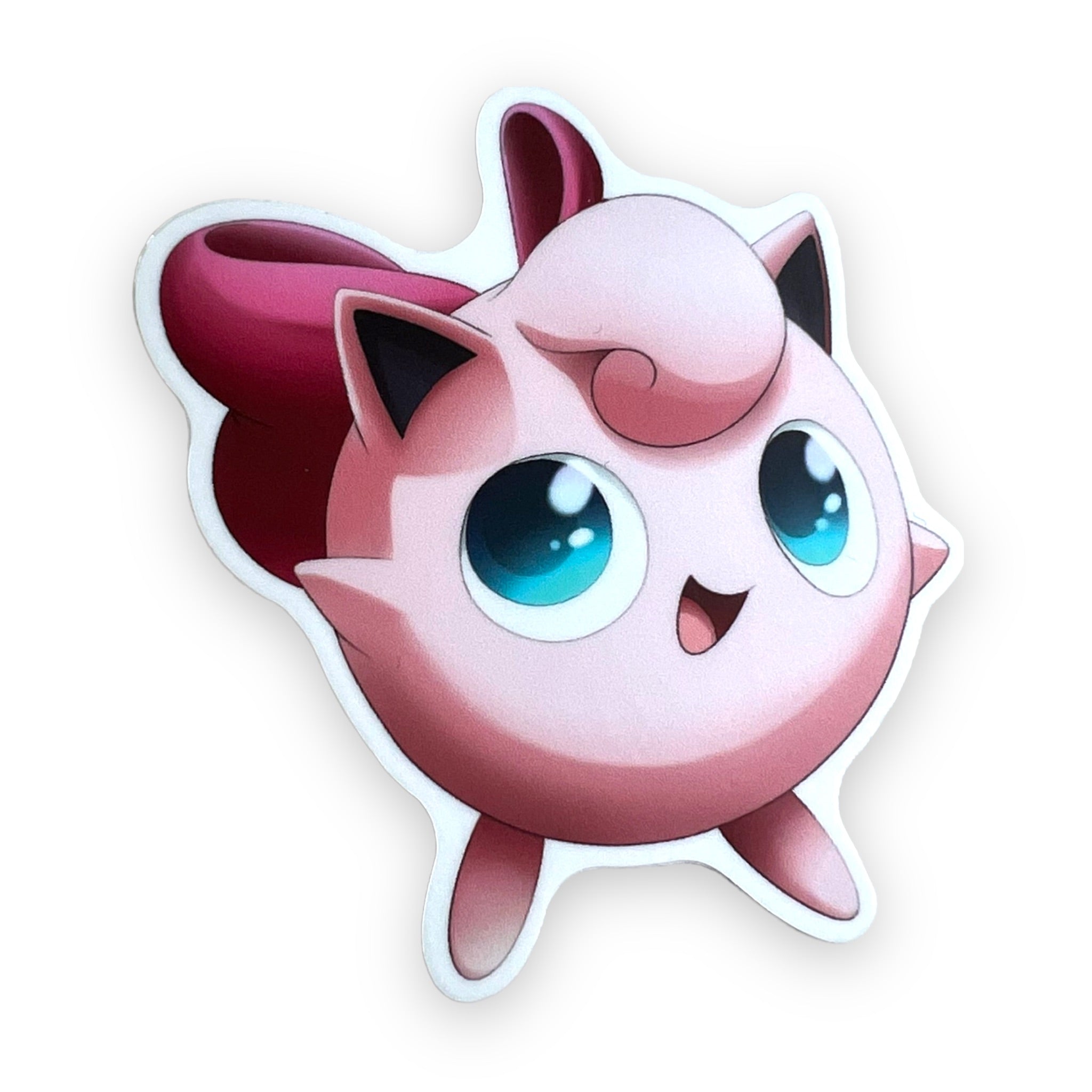 Pocket Monster Pink Singer Sticker (#755) - Artistic Flavorz