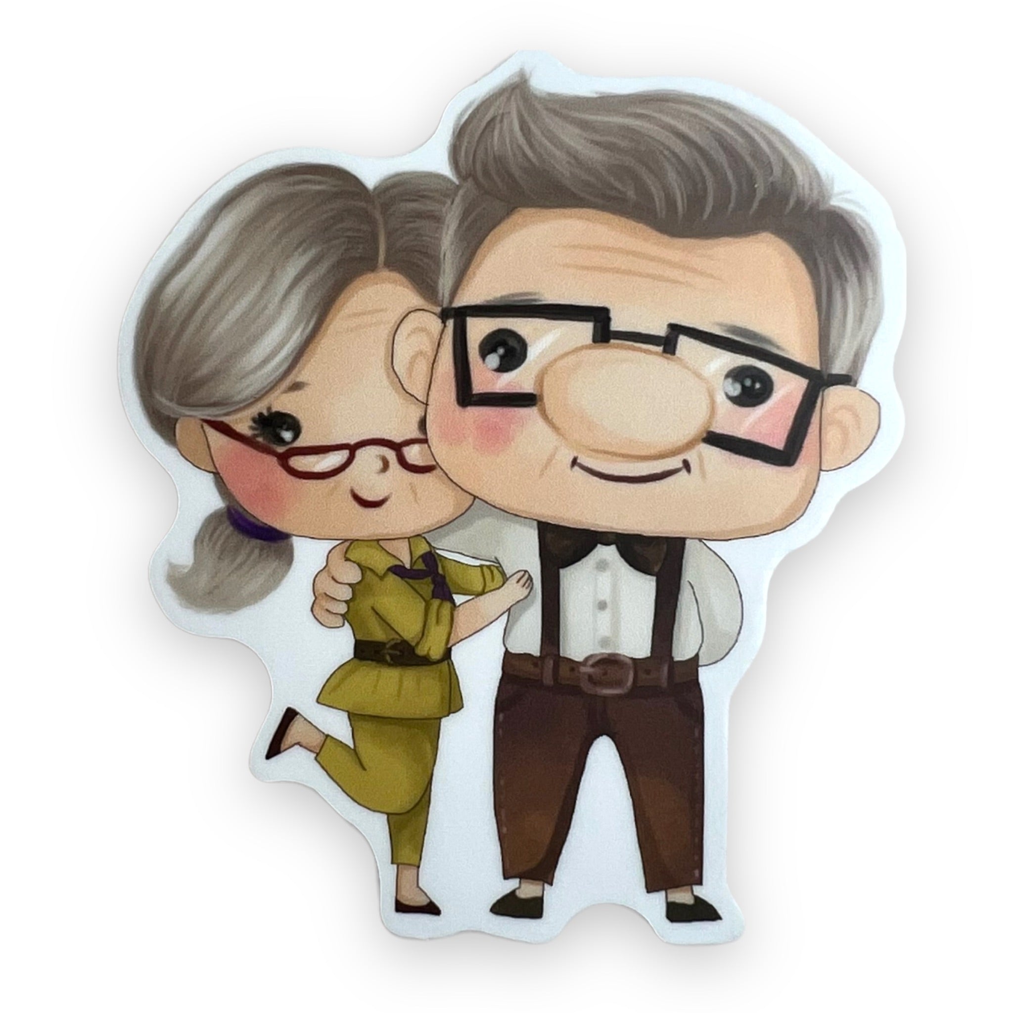 Adventure Couple Sticker (#483) - Artistic Flavorz
