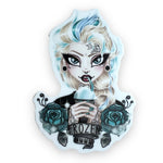 Tattooed Ice Queen Sticker (#815) - Artistic Flavorz