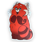 Red Panda Cutie Sticker (#694) - Artistic Flavorz