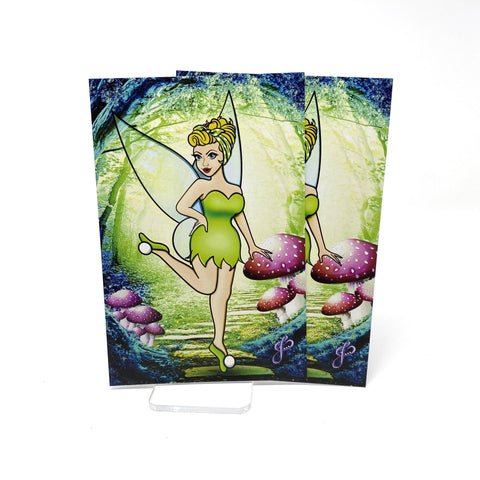 Pinup Fairy 4x6 Postcard - Artistic Flavorz
