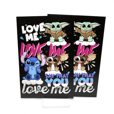 Love Me Love Me 4x6 Postcard | Postcards Artistic FlavorzArtistic Flavorz