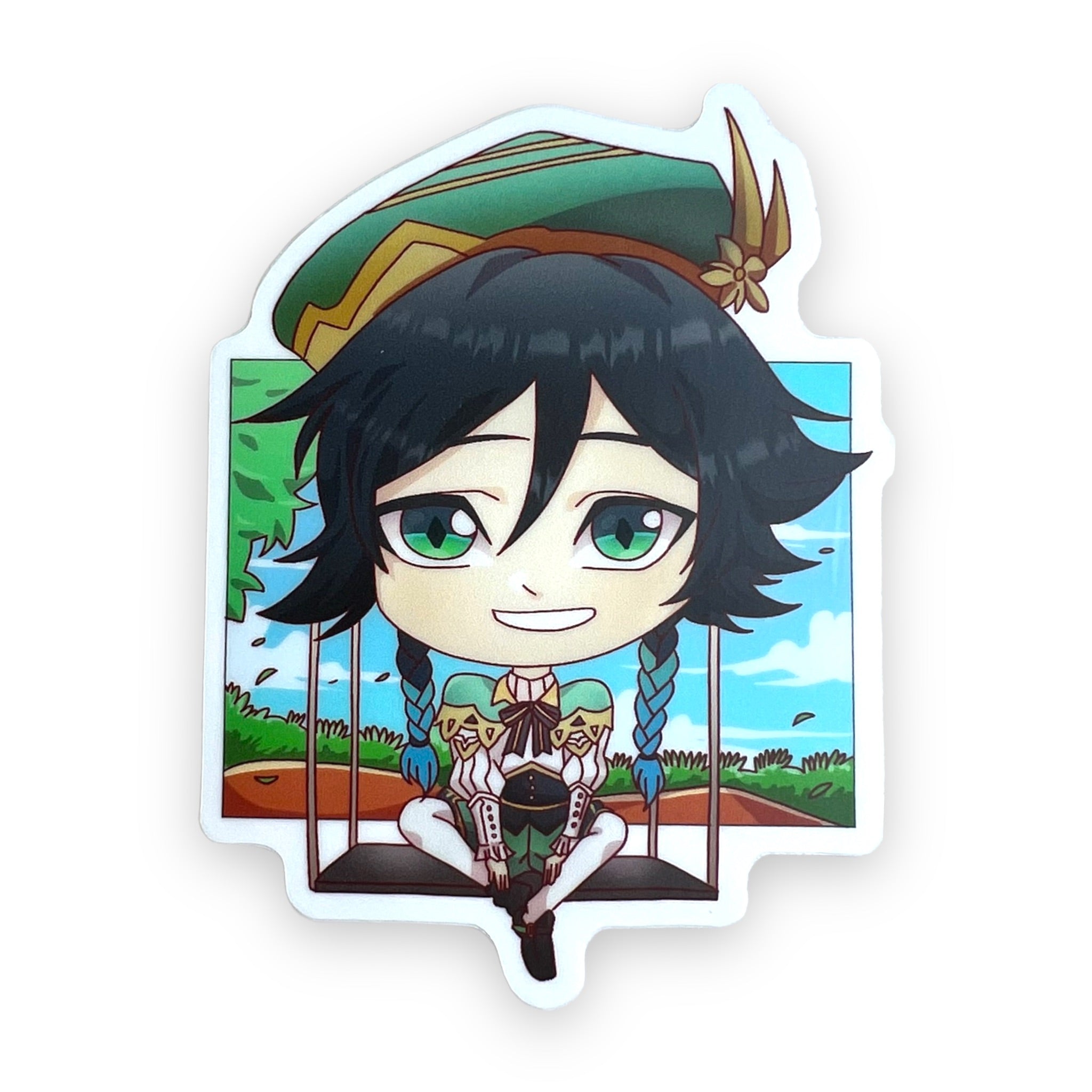 Genshin Venti Sticker (#824) - Artistic Flavorz