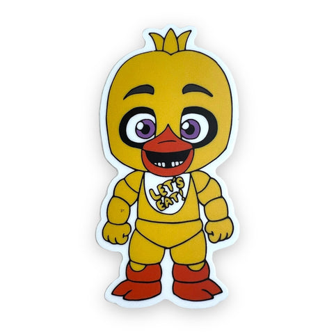 Fnaf Yellow Chick Sticker (#573)