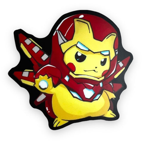 Iron Lightning Cutie Sticker (#672) - Artistic Flavorz