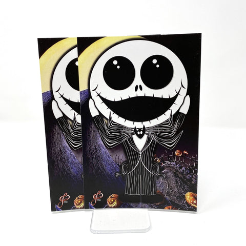 Excited Skeleton 4x6 Postcard - Artistic Flavorz