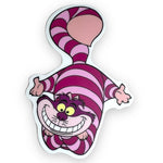 Upside down Smiling Disappearing Cat Sticker (#904) - Artistic Flavorz