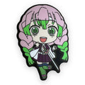 Chibi Pink Green Hair Cutie DS Sticker (#707) - Artistic Flavorz