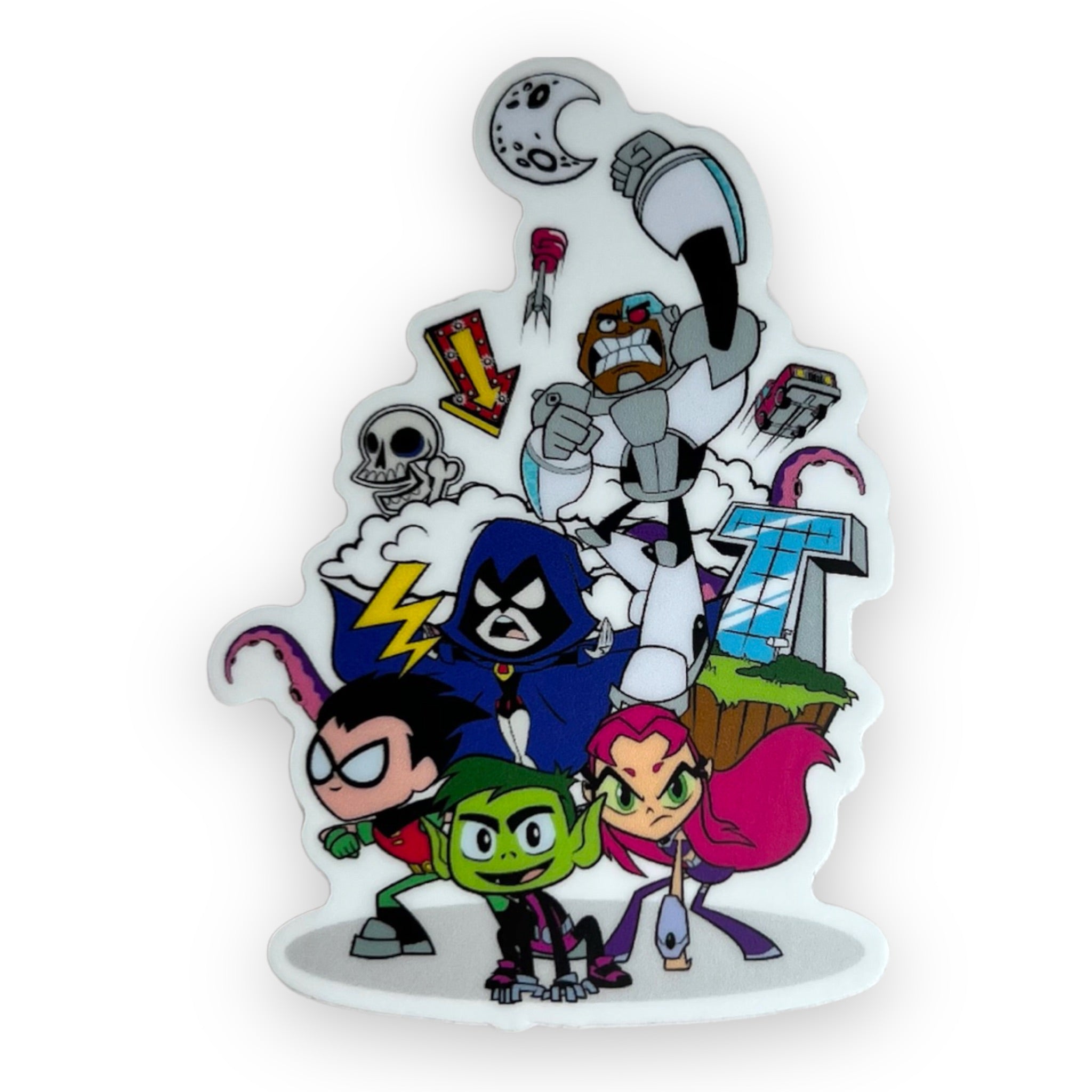 Teenage Superheroes Sticker (#666) - Artistic Flavorz
