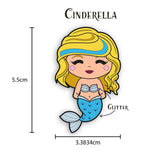 Cinderella Mermaid Enamel Pin | Enamel Pin Artistic FlavorzArtistic Flavorz