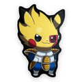 Angry Super Saiyan Lightning Cutie Sticker (#466) - Artistic Flavorz