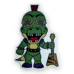 Fnaf Green Alligator Sticker (#571) - Artistic Flavorz