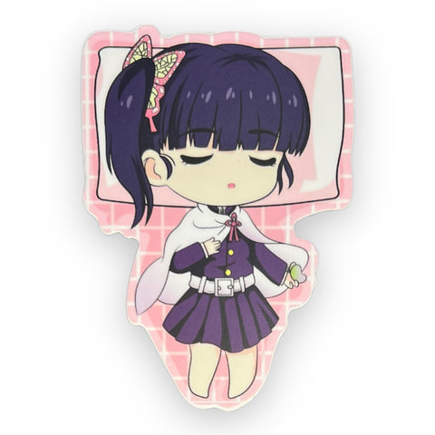 DS Sleeping Young Butterfly Girl Sticker (#541) - Artistic Flavorz