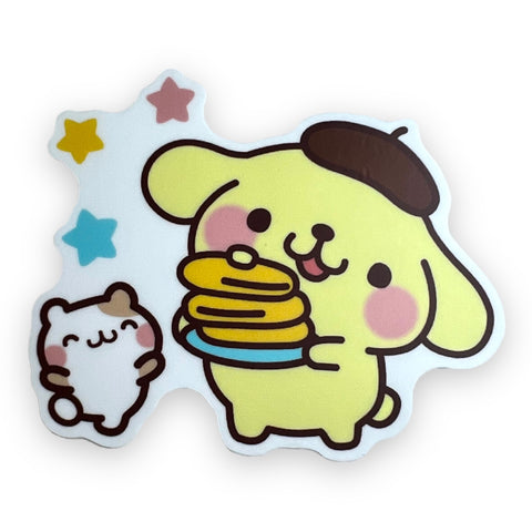 Yellow Dog Cutie Sticker (#774) - Artistic Flavorz