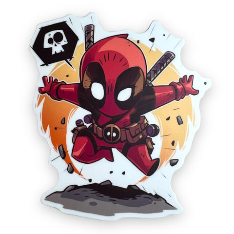 Surprise Merc with a Mouth Sticker (#681) - Artistic Flavorz