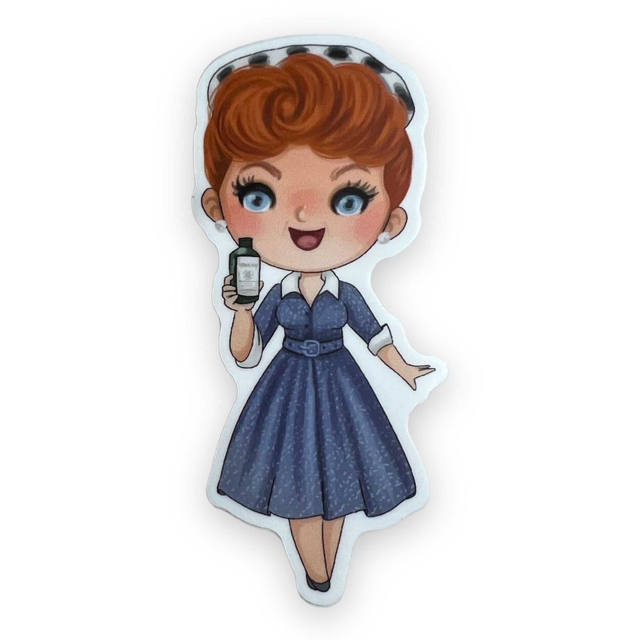 I Love this Redhead Sticker (#725) - Artistic Flavorz