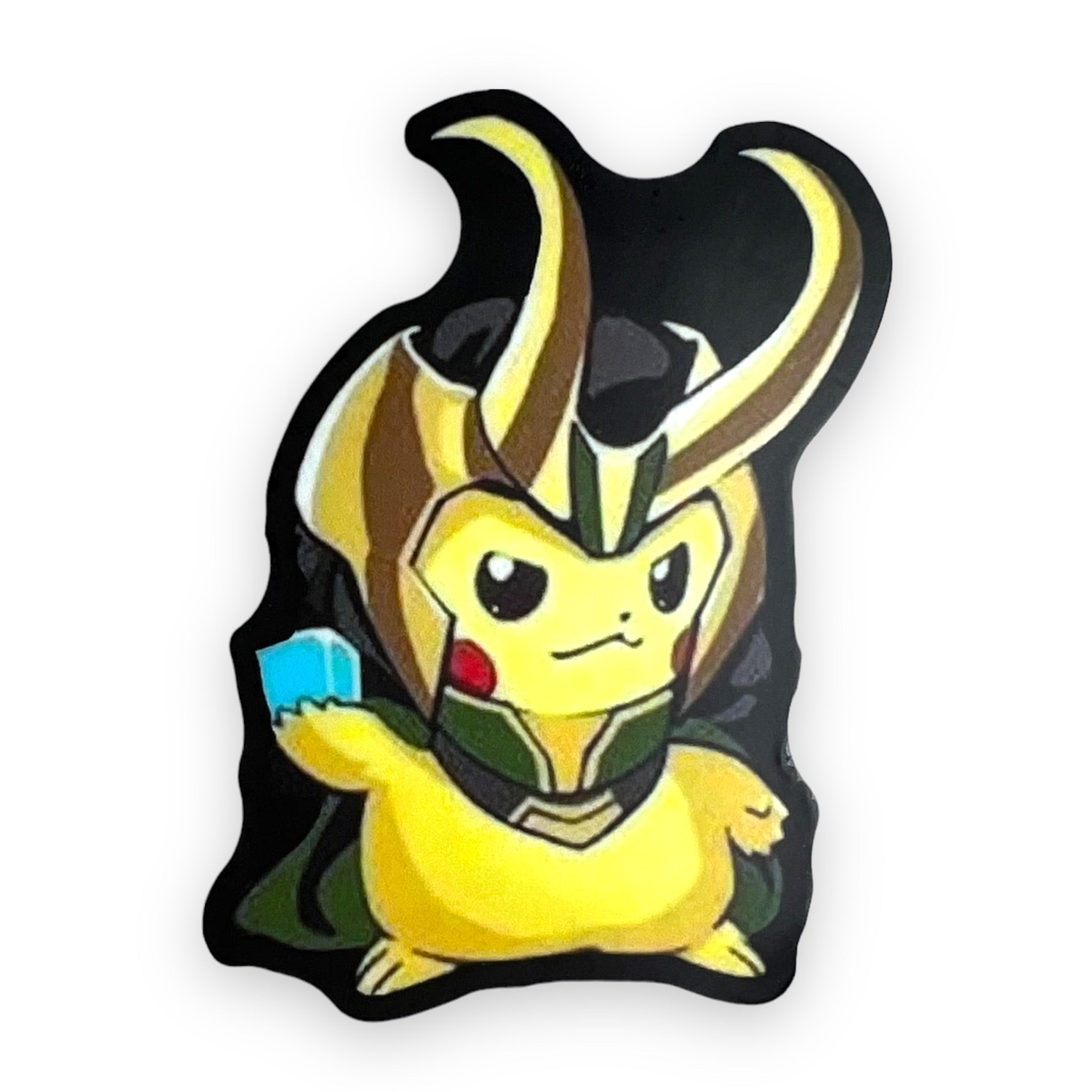 Mischievous Lightning Cutie Sticker (#459) - Artistic Flavorz