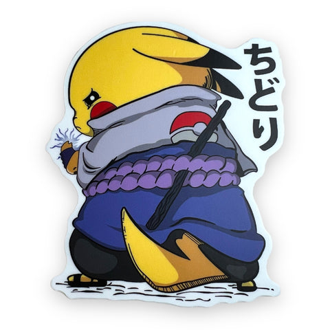 Samurai Lightning Cutie Sticker (#779) - Artistic Flavorz