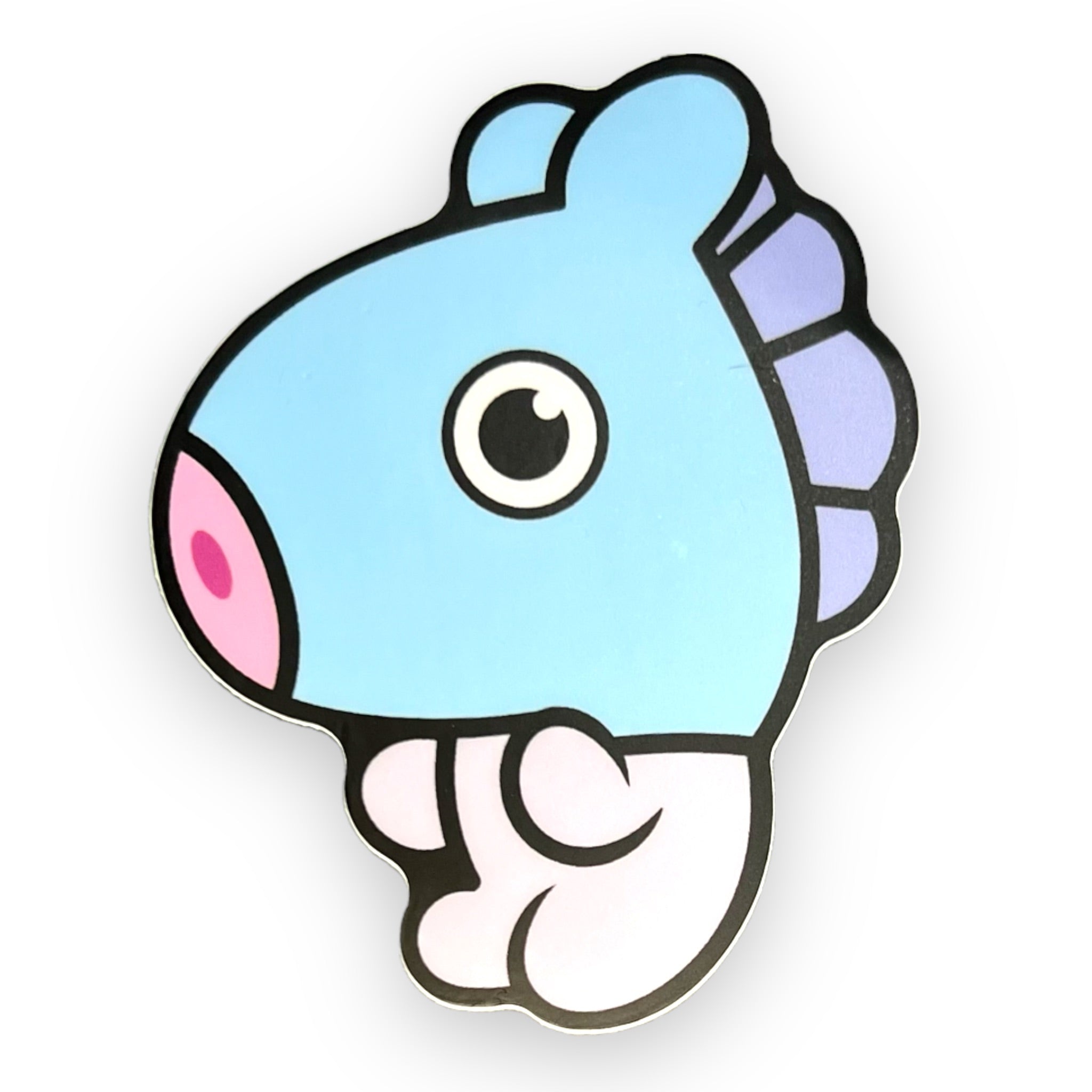 Boy Band Blue Horse Sticker (#655) - Artistic Flavorz