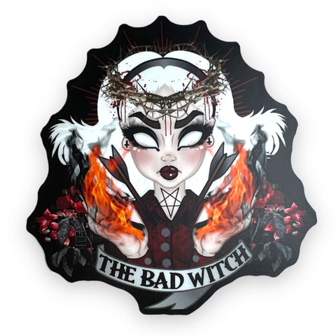 The Bad Witch Sticker (#763) - Artistic Flavorz