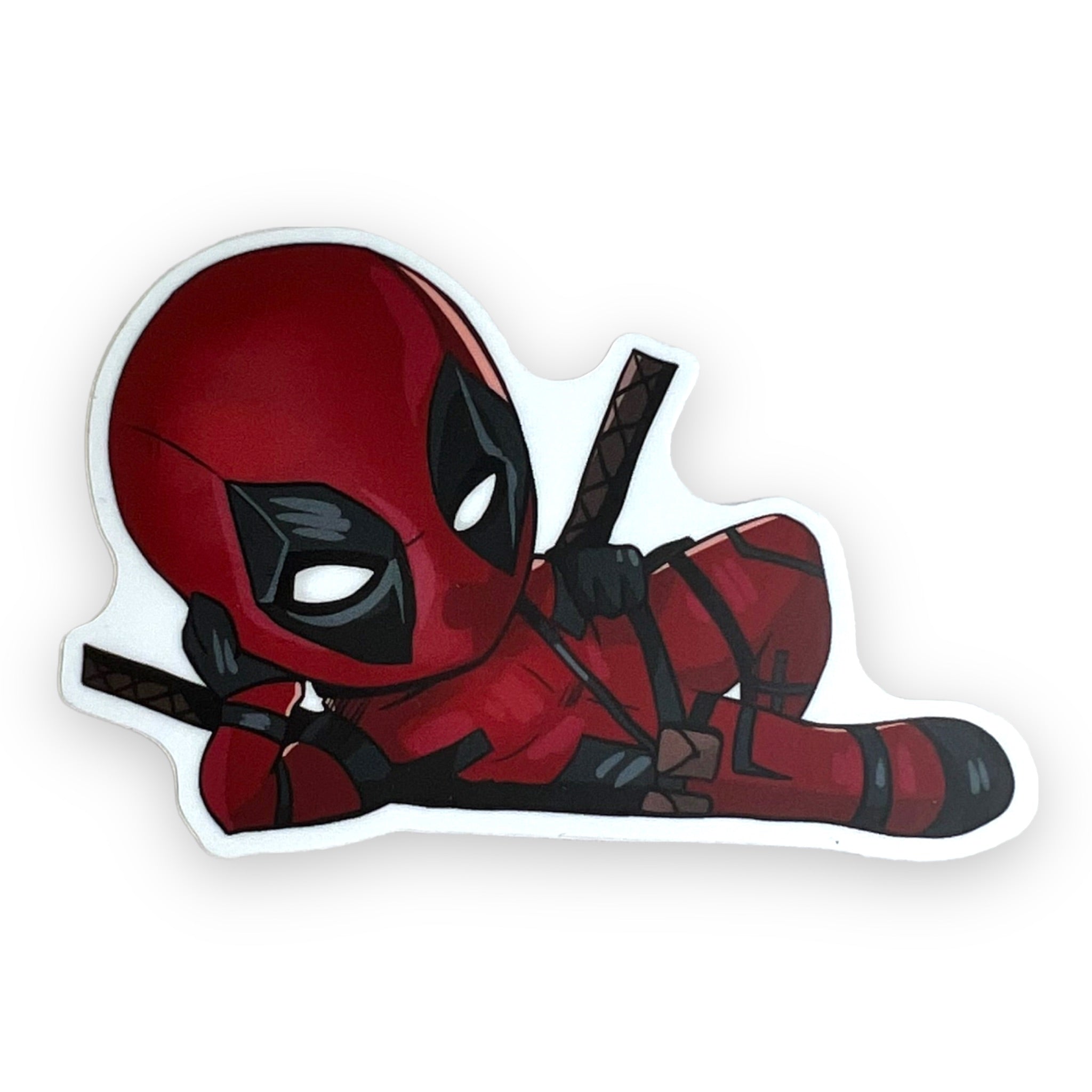 Laying Merc with a Mouth Sticker (#680) - Artistic Flavorz