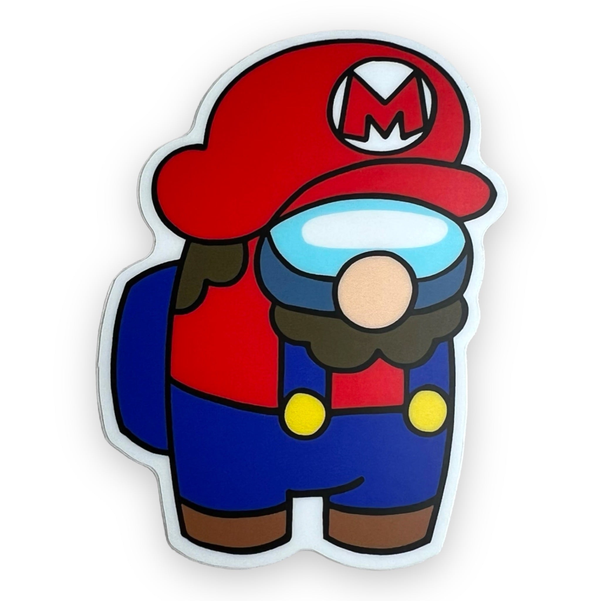 Super Plumber Imposter Sticker (#606) - Artistic Flavorz