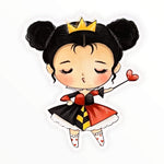 Baby Heart to Heart Queen Sticker (#217) - Artistic Flavorz