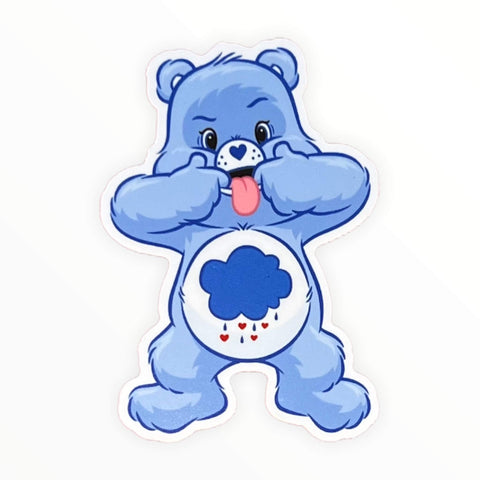 Bad Mood Bear Sticker (#480) - Artistic Flavorz