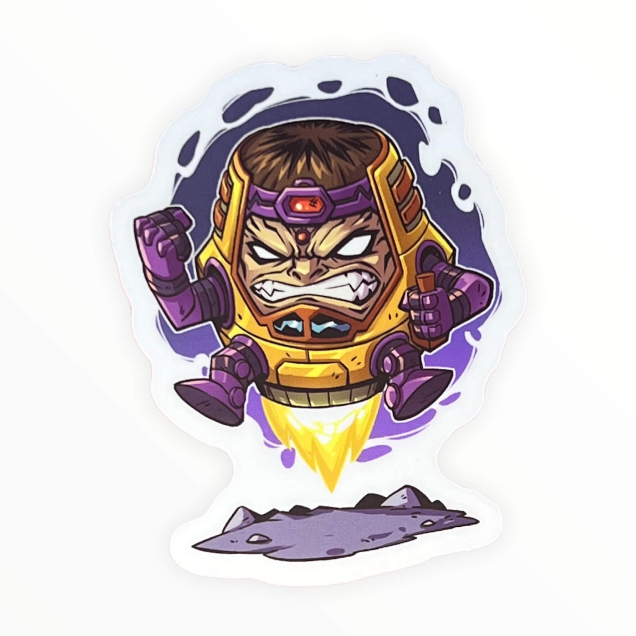 Big Head Body Mutant Sticker (#364) - Artistic Flavorz