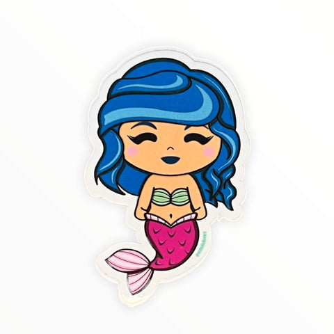 Blue Mermaid Sticker (#20) - Artistic Flavorz