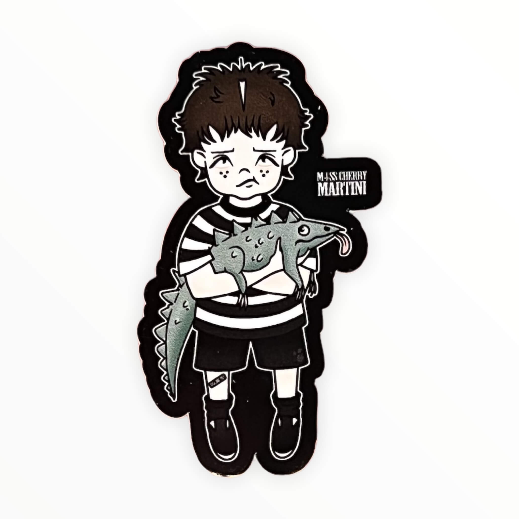 Boy Lizard Sticker (#145) - Artistic Flavorz