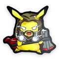 Lightning god Cutie Sticker (#669) - Artistic Flavorz
