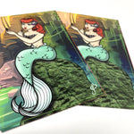 Part of Your World Pinup Mermaid 4x6 Postcard - Oopsie Sale - Artistic Flavorz