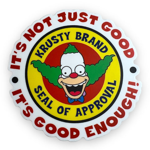 Funny Clown Approval Sticker (#668) - Artistic Flavorz
