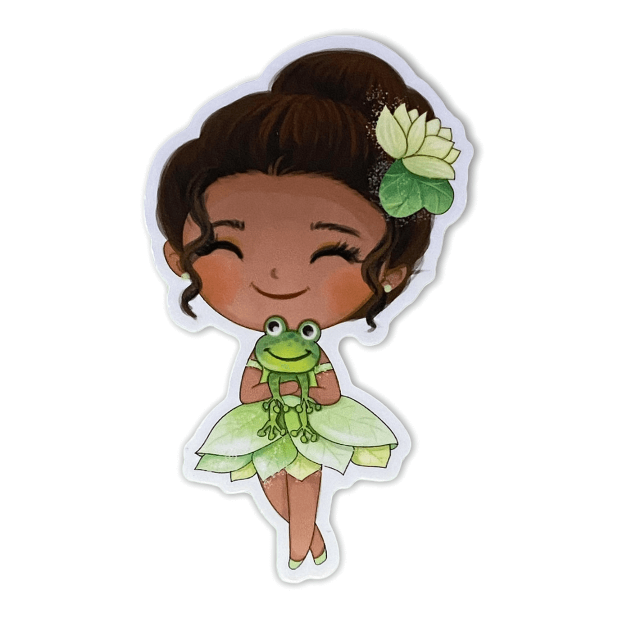 Chibi Bayou Princess Sticker (#231) - Artistic Flavorz