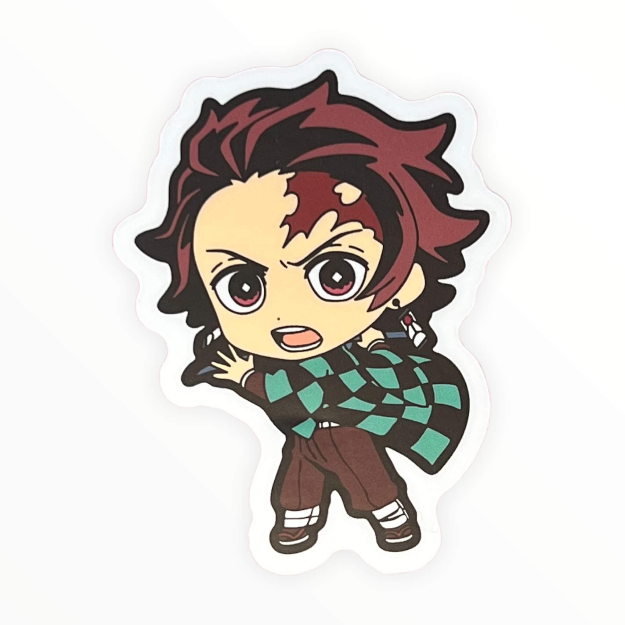 Chibi Big Brother Fighting DS Sticker (#438) - Artistic Flavorz