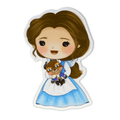 Chibi Bookish Princess Sticker (#239) - Artistic Flavorz
