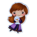 Chibi Cold Princess Sticker (#235) - Artistic Flavorz