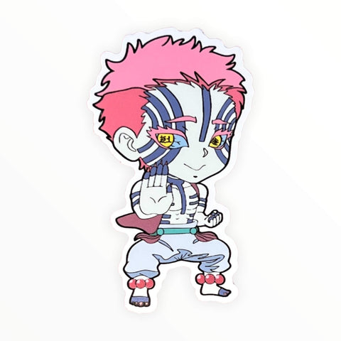 Chibi Evil Striped Guy DS Sticker (#447) - Artistic Flavorz