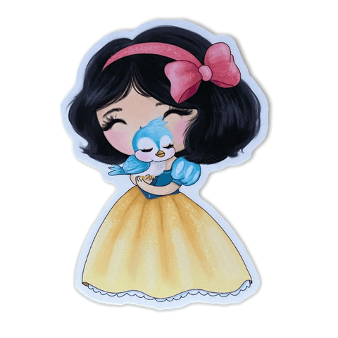 Chibi Fairest of them All Princess Sticker (#234) - Artistic Flavorz