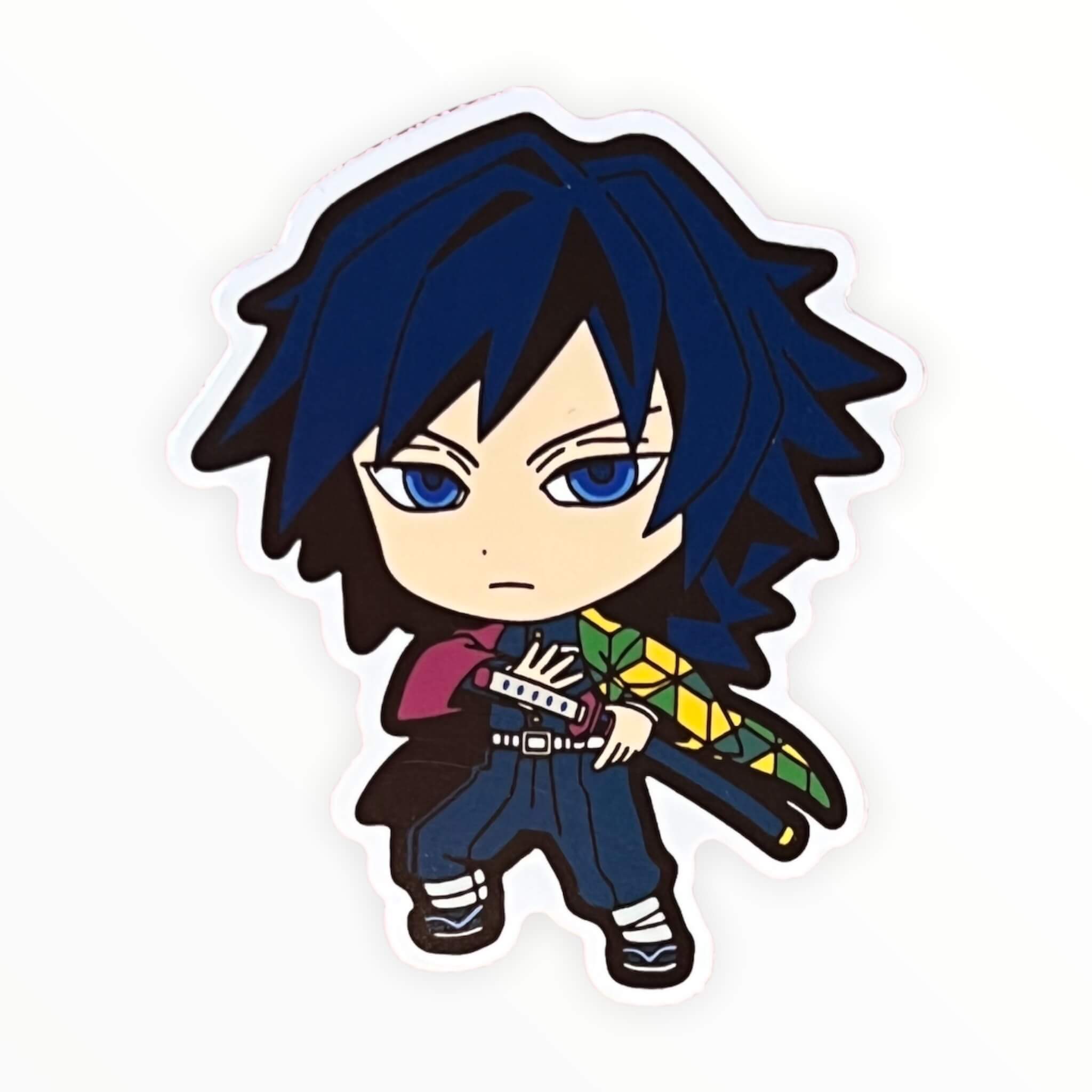 Chibi Split Kimono Guy DS Sticker (#448) - Artistic Flavorz