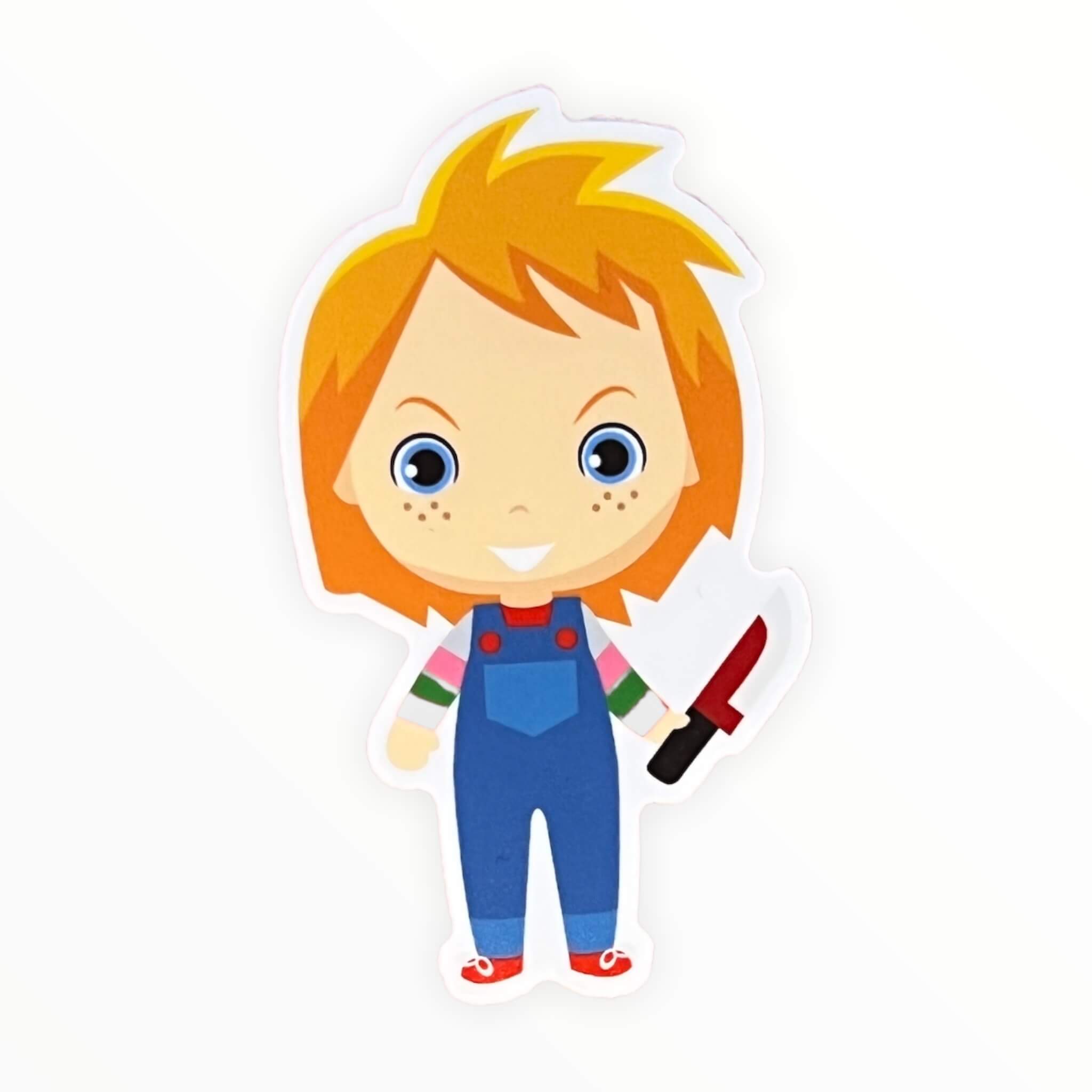 Creepy Cute Doll Sticker (#431) - Artistic Flavorz