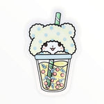 Cute Blankie Boba Sticker (#260) - Artistic Flavorz