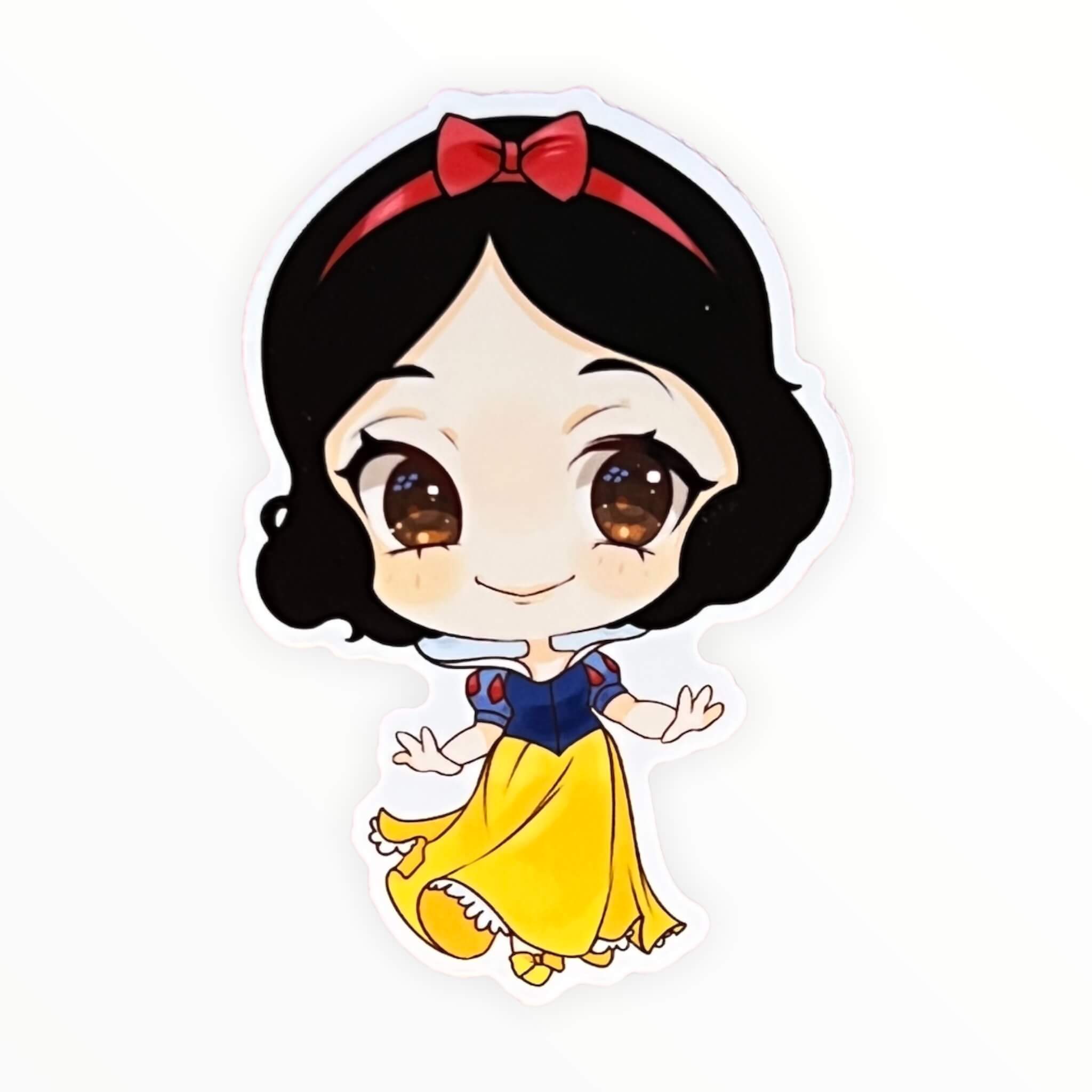 Cute Fairest of them All Princess Sticker (#412) - Artistic Flavorz