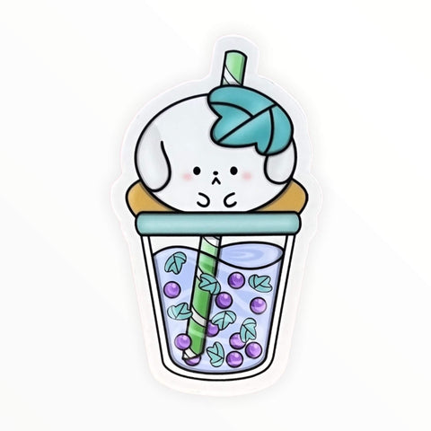 Cute Mochi Boba Sticker (#275) - Artistic Flavorz