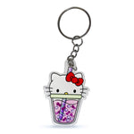 Cute Kitty Boba Acrylic Keychain (#150)