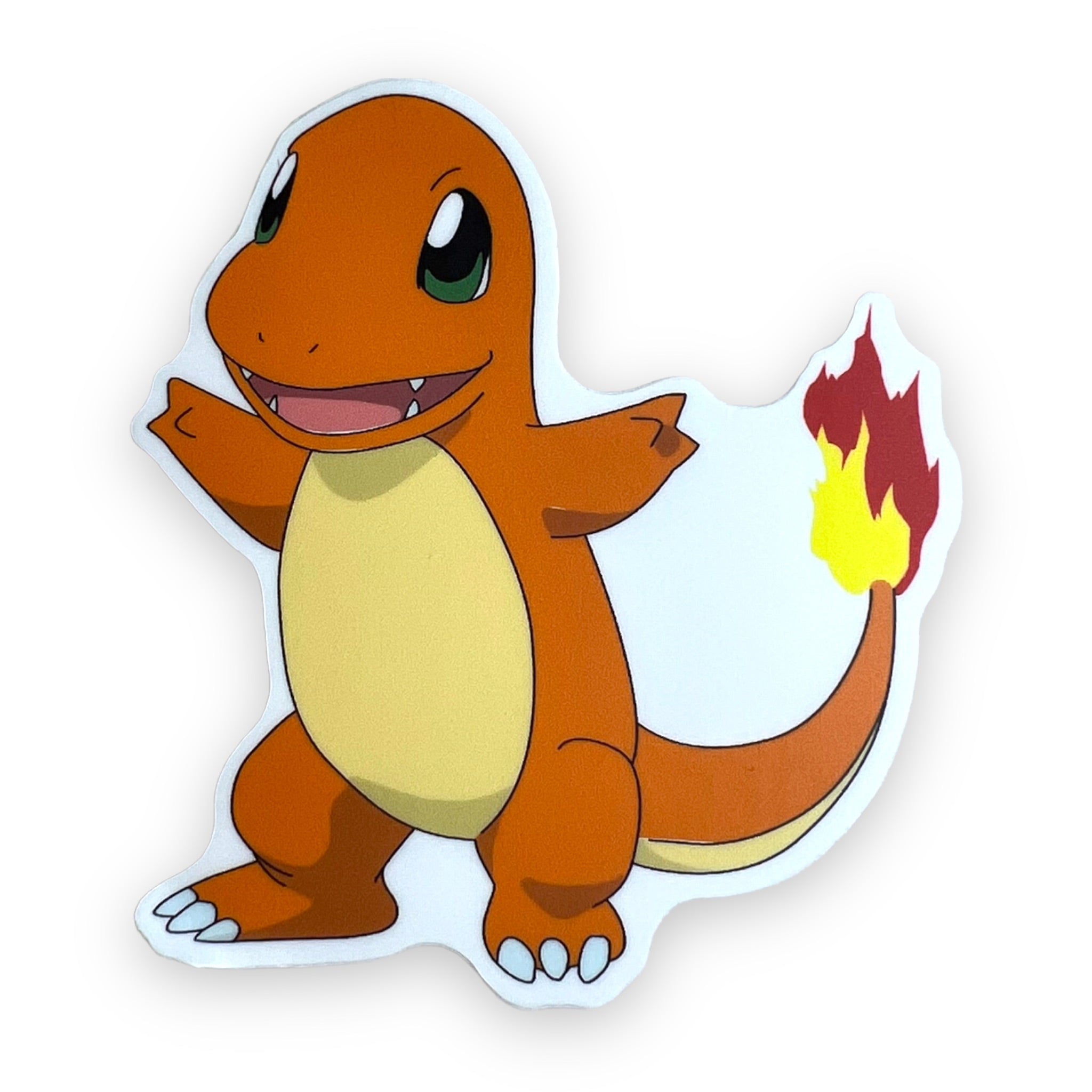 Pocket Monster Small Fire Dragon Sticker (#753) - Artistic Flavorz